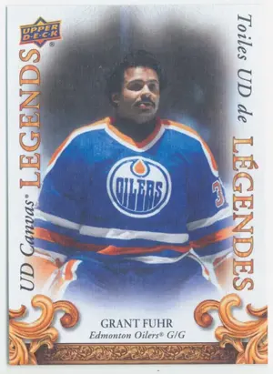 2023 TIM HORTONS LEGENDS - GRANT FUHR #CL-8 UD CANVAS LEGENDS