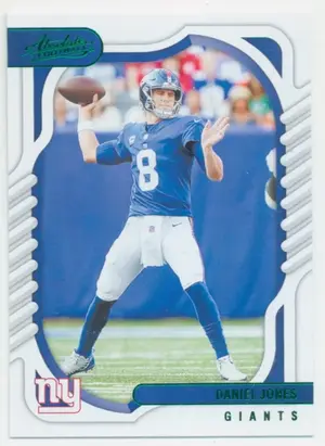 2022 Absolute - Daniel Jones #47 Green Parallel