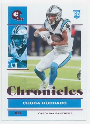 2021 Chronicles - Chuba Hubbard #15 Pink Parallel