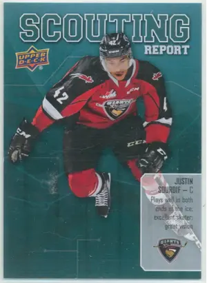 2019-20 CHL - JUSTIN SOURDIF #SR-12 SCOUTING REPORT