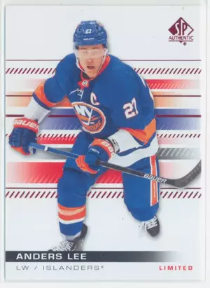 2019-20 SP AUTHENTIC - ANDERS LEE #34 LIMITED