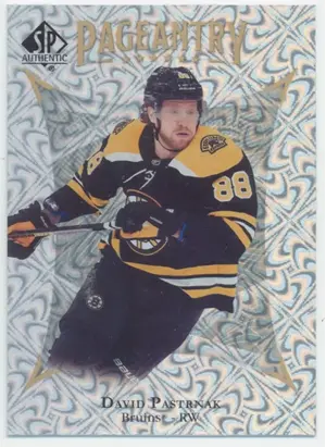 2021-22 SP AUTHENTIC - DAVID PASTRNAK #P-14 PAGEANTRY