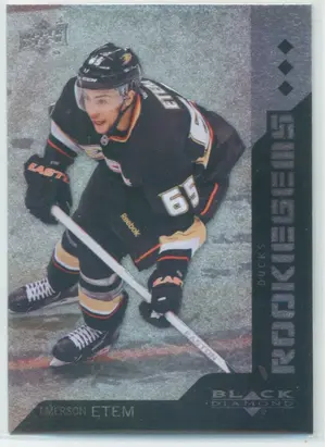 2013-14 BLACK DIAMOND - EMERSON ETEM #188 ROOKIE GEMS