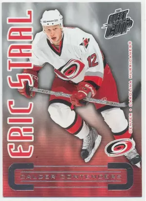 2003-04 PACIFIC QUEST FOR THE CUP - ERIC STAAL #4 CALDER CONTENDERS
