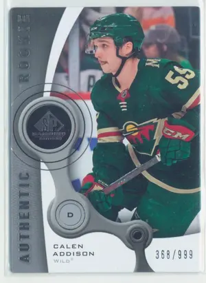 2021-22 SP GAME USED - CALEN ADDISON #R-55 2005-06 RETRO ROOKIES 368/999