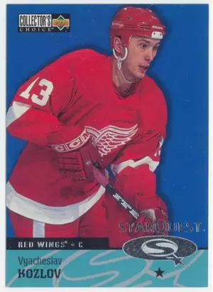 1997-98 COLLECTOR'S CHOICE - VYACHESLAV KOZLOV #SQ13 STARQUEST