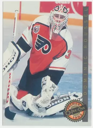 1992-93 O-PEE-CHEE - DOMINIC ROUSSEL #3 TOP ROOKIES