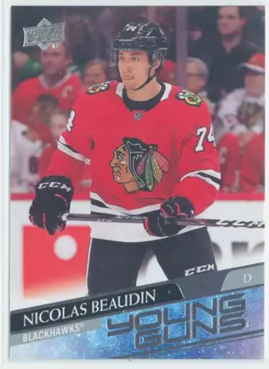 2020-21 UPPER DECK - NICOLAS BEAUDIN #226 YOUNG GUNS