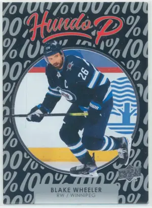 2021-22 UPPER DECK - BLAKE WHEELER #HP-12 HUNDO P