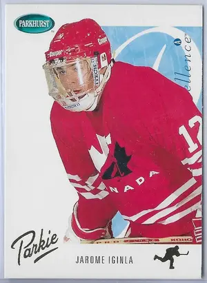 1994-95 Parkhurst SE Parkie Gold #SE260 Jarome Iginla XRC (Program of Excellence) *