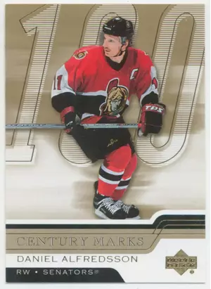 2006-07 UPPER DECK - DANIEL ALFREDSSON #CM7 CENTURY MARKS
