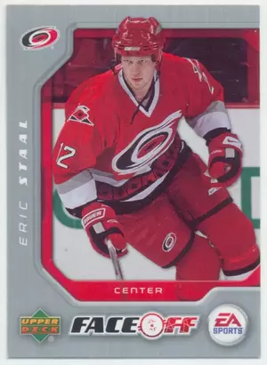 2007-08 UPPER DECK VICTORY - ERIC STAAL #FO3 EA SPORTS FACE-OFF
