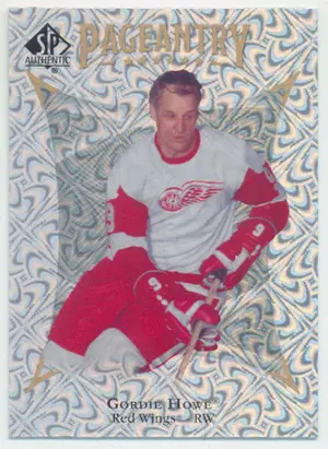 2021-22 SP AUTHENTIC - GORDIE HOWE #P-90 PAGEANTRY
