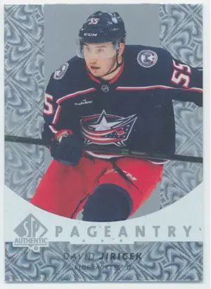 2022-23 SP AUTHENTIC - DAVID JIRICEK #P-85 PAGEANTRY