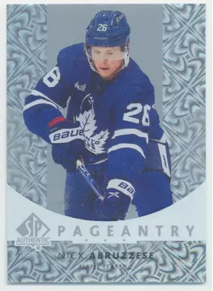 2022-23 SP AUTHENTIC - NICK ABRUZZESE #P-90 PAGEANTRY