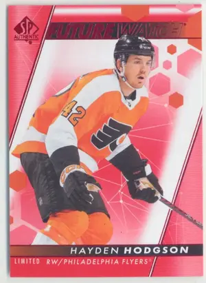 2022-23 SP AUTHENTIC - HAYDEN HODGSON #169 FUTURE WATCH LIMITED RED