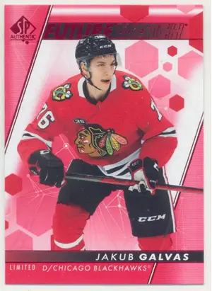 2022-23 SP AUTHENTIC - JAKUB GALVAS #183 FUTURE WATCH LIMITED RED