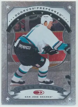 1997-98 DONRUSS PREFERRED - OWEN NOLAN #108 SILVER