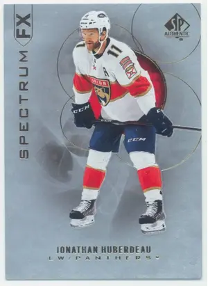 2020-21 SP AUTHENTIC - JONATHAN HUBERDEAU #S-28 SPECTRUM FX (UNSCRATCHED)