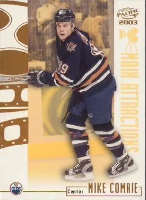 2002-03 PACIFIC - MIKE COMRIE #8 MAIN ATTRACTIONS