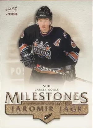 2003-04 PACIFIC - JAROMIR JAGR #8 MILESTONES