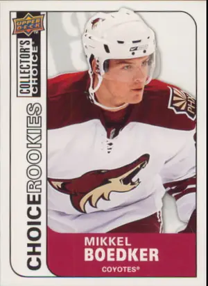 2008-09 COLLECTOR'S CHOICE - MIKKEL BOEDKER #203 ROOKIE