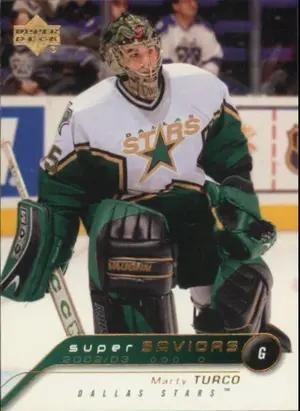 2002-03 UPPER DECK - MARTY TURCO #SA5 SUPER SAVIORS