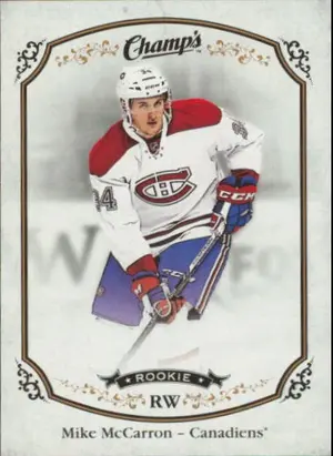 2015-16 CHAMP'S - MIKE McCARRON #165 ROOKIE
