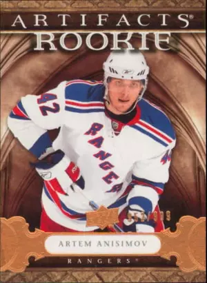 2009-10 ARTIFACTS - ARTEM ANISIMOV #172 ROOKIE 952/999