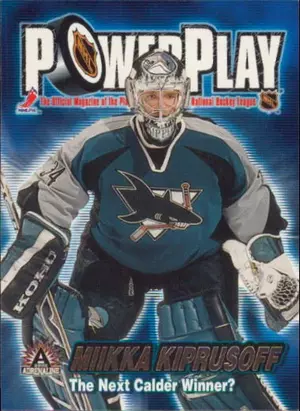 2001-02 ADRENALINE - MIKKA KIPRUSOFF #31 POWER PLAY