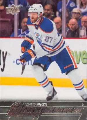 2015-16 UPPER DECK - DAVID MUSIL #485 YOUNG GUNS