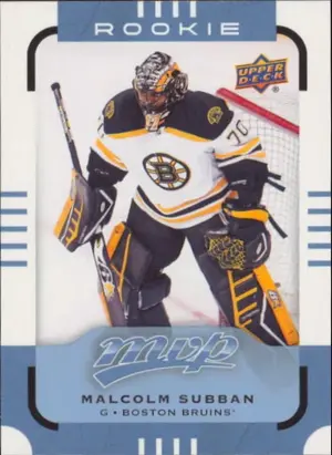 2015-16 MVP - MALCOLM SUBBAN #180 ROOKIE