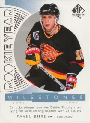 2017-18 SP AUTHENTIC - PAVEL BURE #RYM-PB ROOKIE YEAR MILESTONES
