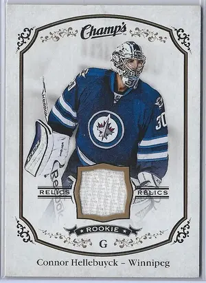 2015-16 Champ's Jerseys #J-CH Connor Hellebuyck