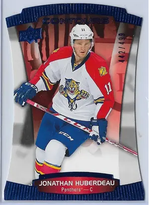 2015-16 Contours Blue #31 Jonathan Huberdeau (442/499)