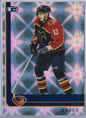 2001-02 Heads Up Blue #5 Patrik Stefan (44/55)