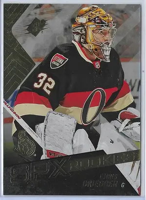 2015-16 SPx #121 Chris Driedger RC