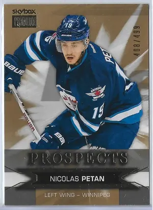 2015-16 Fleer Showcase Skybox Premium Prospects #S10 Nicolas Petan (408/499)