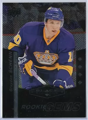 2010-11 Black Diamond (Rookie Gems Quad Diamond) #215 Brayden Schenn RC