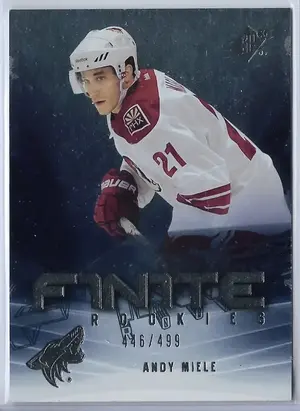 2011-12 SPx Finite Rookies #F2 Andy Miele (446/499)