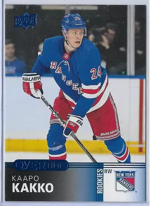2019-20 Overtime Blue #110 Kaapo Kakko