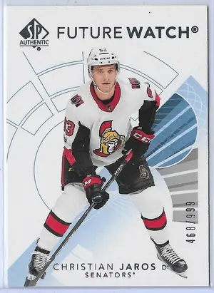 2017-18 SP Authentic (Future Watch) #189 Christian Jaros RC (468/999)