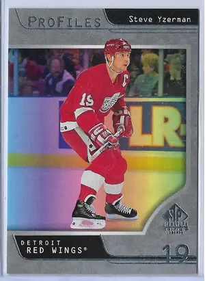 2020-21 SP Signature Edition Legends Profiles #P-21 Steve Yzerman