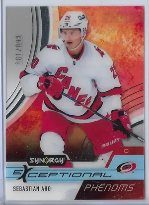 2021-22 Synergy Exceptional Phenoms #EP-SA Sebastian Aho (181/899)