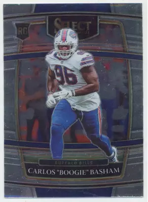 2021 Panini Select - Carlos "Boogie" Basham #92 Concourse RC