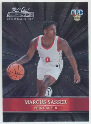 2021-22 Wild Card Alumination - Marcus Sasser #ABC-59