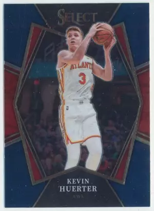 2021-22 Panini Select - Kevin Huerter #145 Premier Level Blue Parallel
