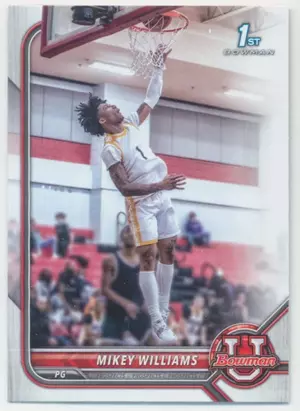 2021-22 Bowman University - Mikey Williams #1