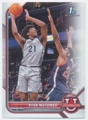 2021-22 Bowman University - Ryan Mutombo #18