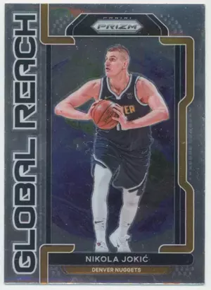 2021-22 Panini Prizm - Nikola Jokic #3 Global Reach
